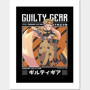 Millia Rage - Guilty Gear Strive Posters and Art